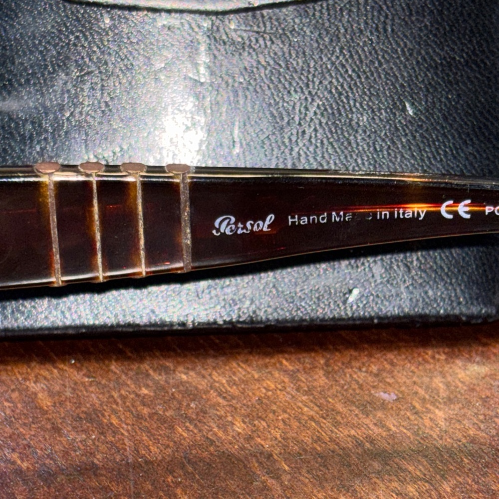 Persol Glossy Dark Brown Sunglasses - Picture 4 of 7